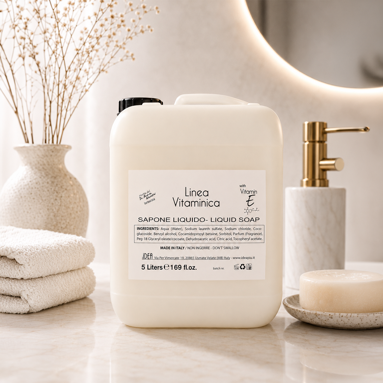 Sapone Liquido 5L Linea Vitaminica Sapone Liquido 5L Linea Vitaminica
