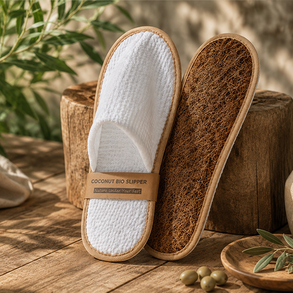 Pantofola ecologica per hotel
