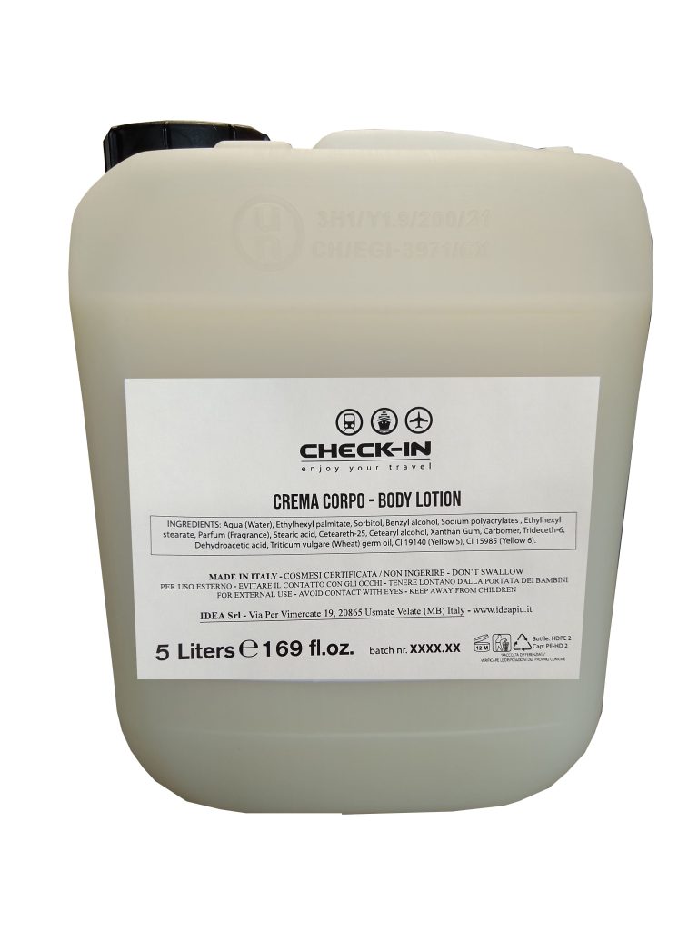 Crema Corpo Ricarica 5L Check-In