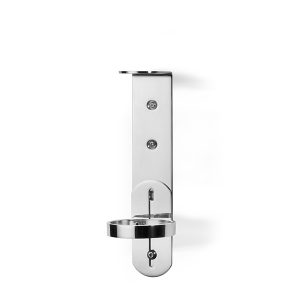 Supporto Murale in Acciaio Inox per dispenser Tokio 300ml