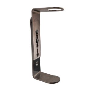 Supporto Murale in acciaio Inox per dispenser 300ml - 500ml senza chiave di sblocco