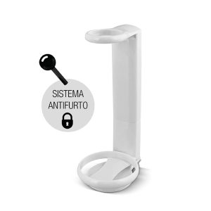 Supporto murale in plastica ABS Bianco per Tokio 300ml